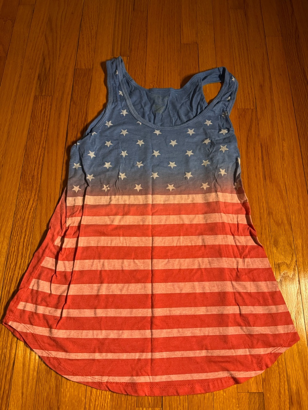 Freeze Women’s XS American Flag Tank Top Fits Like Small